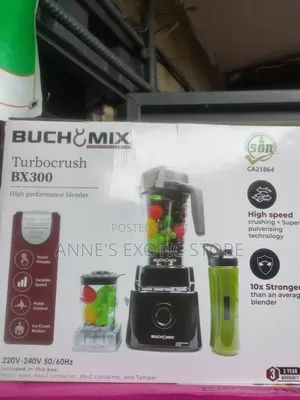 Buchymix Bx300 2200w 3-in-1 Turbocrush Digital Blender