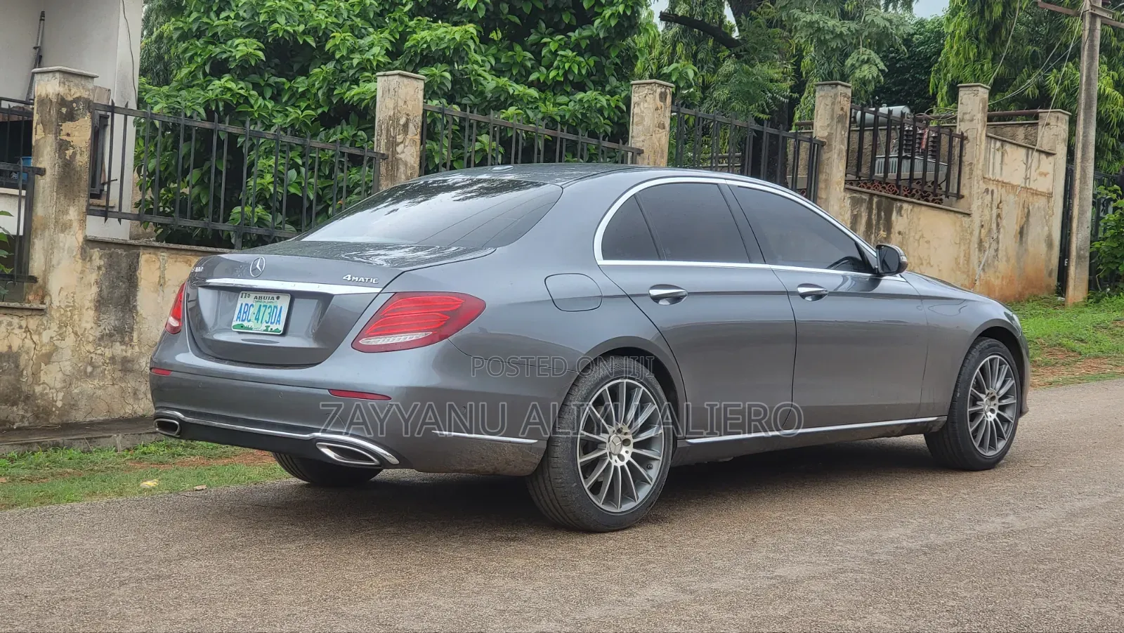 Mercedes-Benz E300 2017 Gray