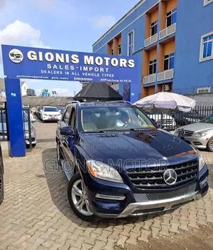 Mercedes-Benz M Class 2015 Blue