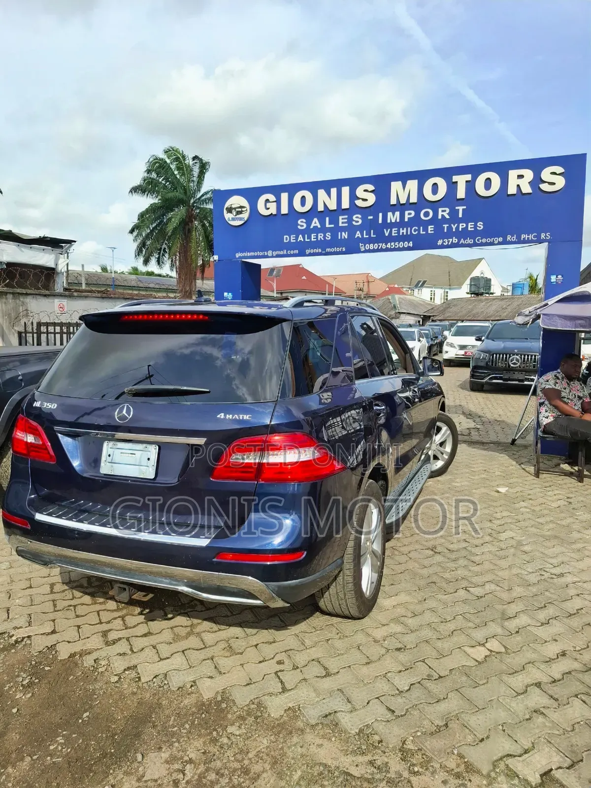 Mercedes-Benz M Class 2015 Blue