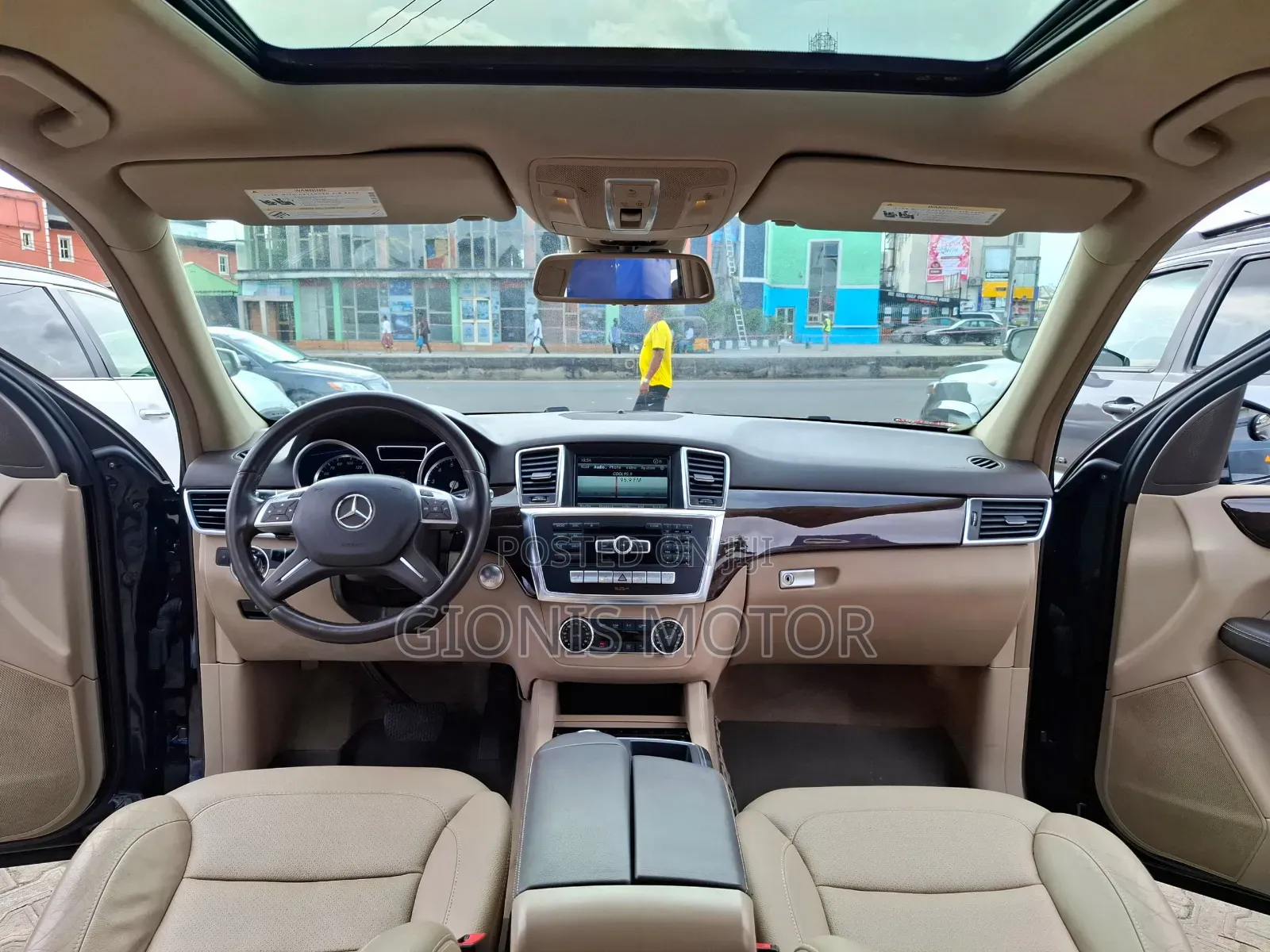 Mercedes-Benz M Class 2015 Blue