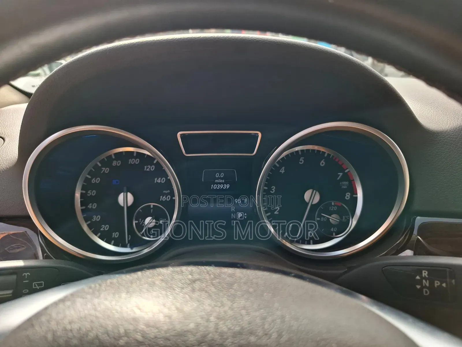 Mercedes-Benz M Class 2015 Blue