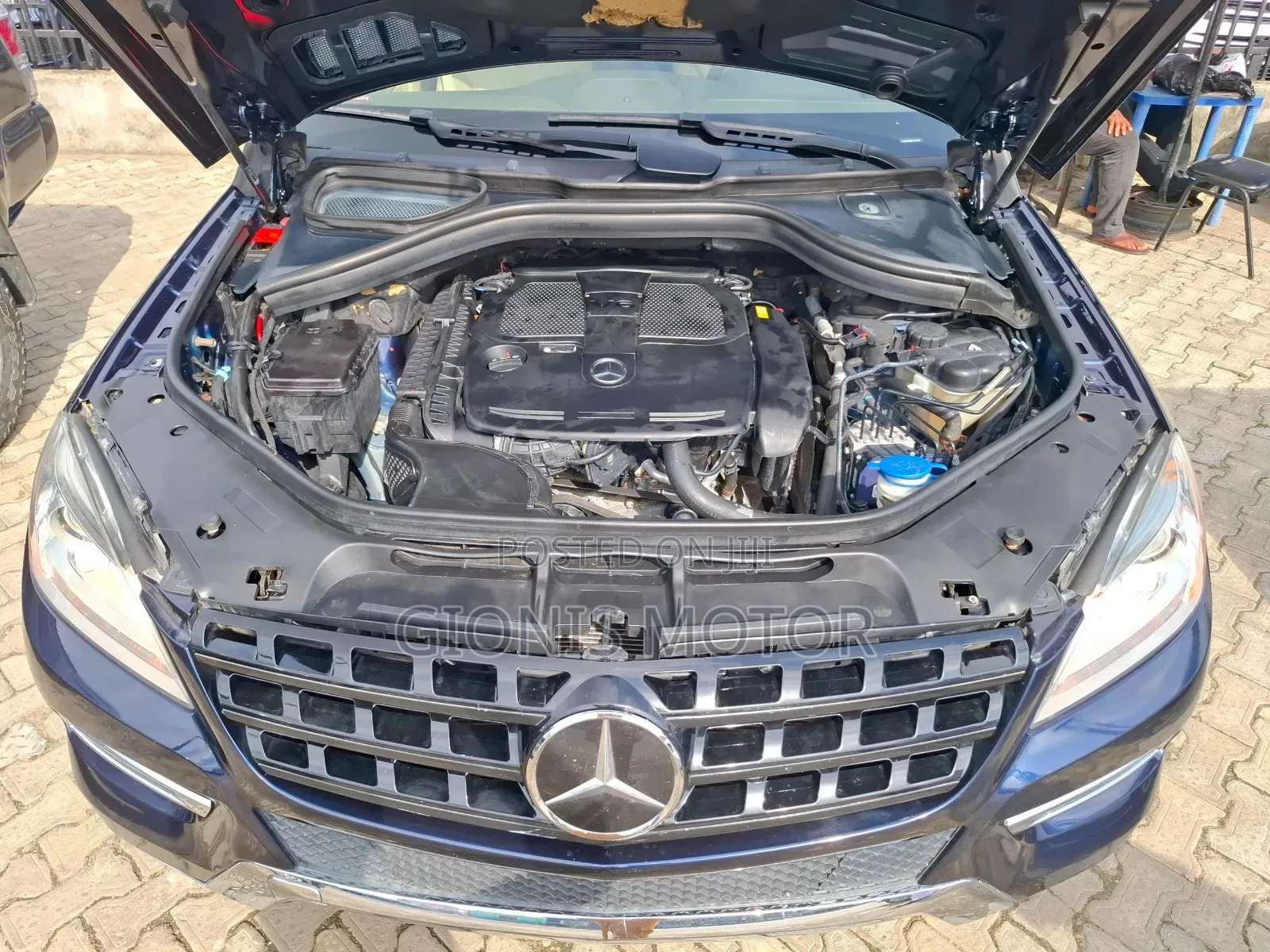 Mercedes-Benz M Class 2015 Blue