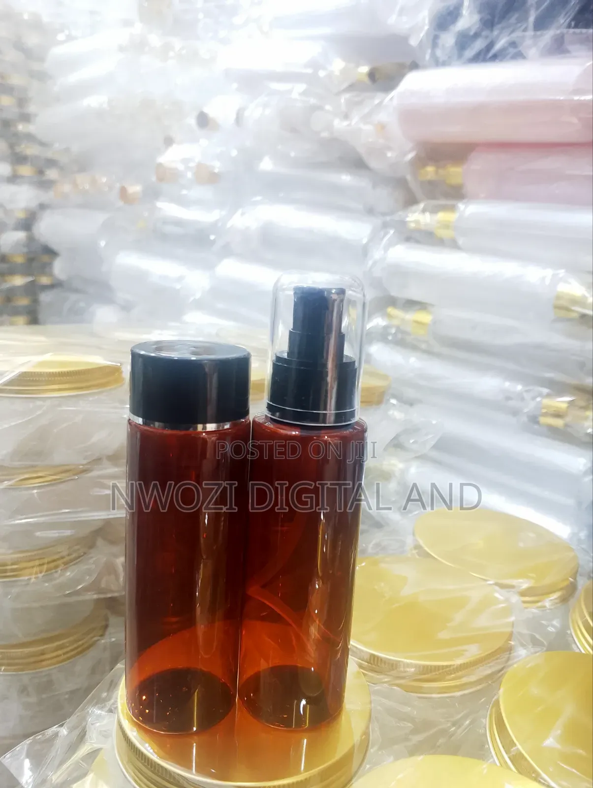 Body Oil Plastic