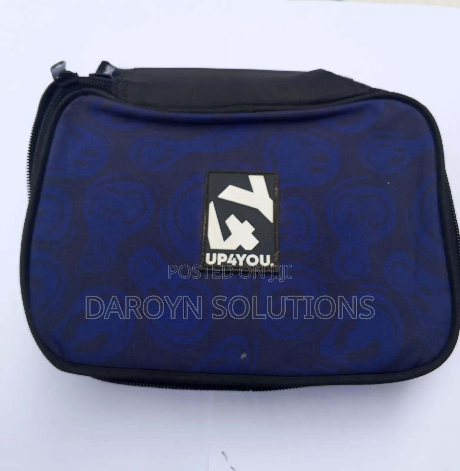 Thick Canvas Tech Pouch / Cable Organizer Bag