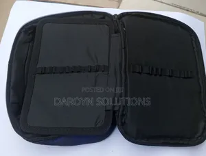 Thick Canvas Tech Pouch / Cable Organizer Bag