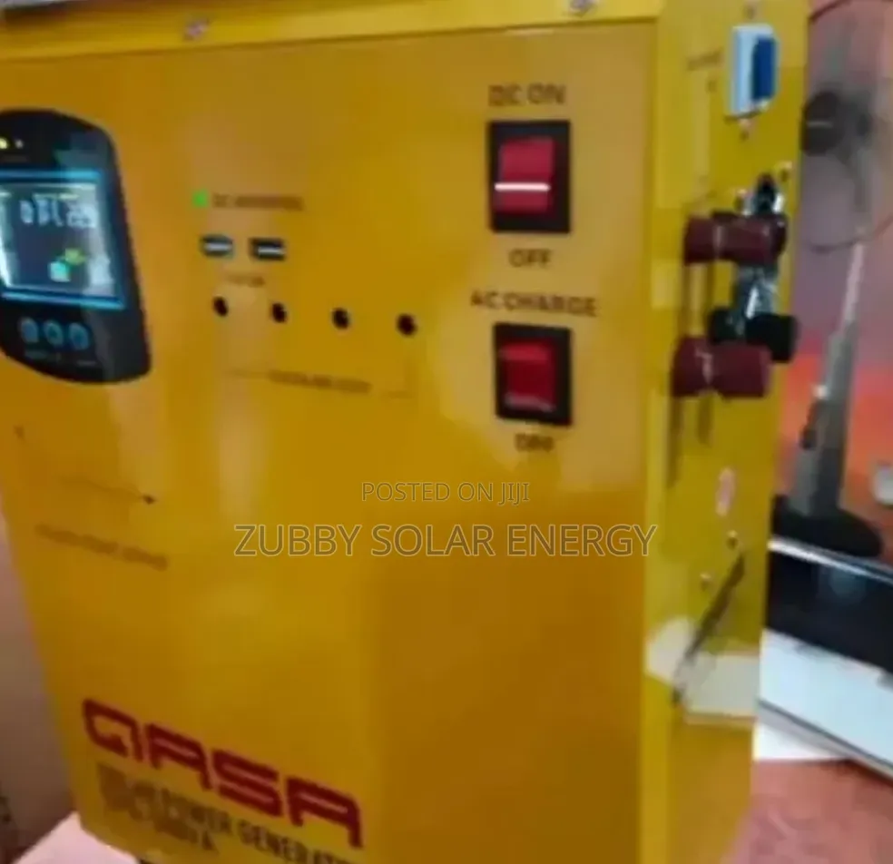 Qasa Spg500 All In One Solar Generator With 200w Solar Panel