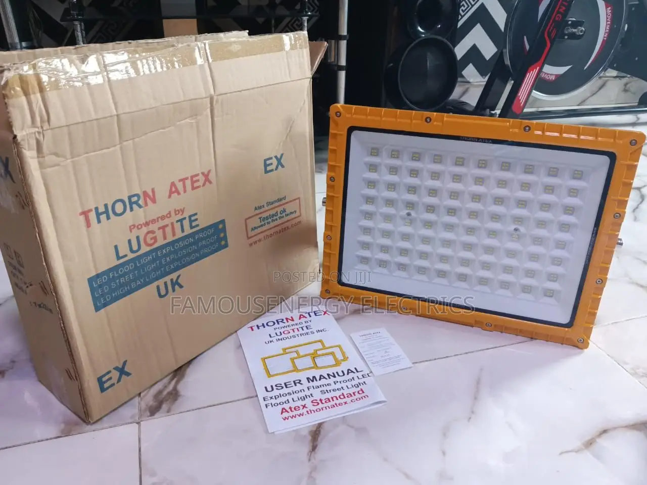 400w Led Explosion Water Proof Light Ip65-68 Ex Floodlight