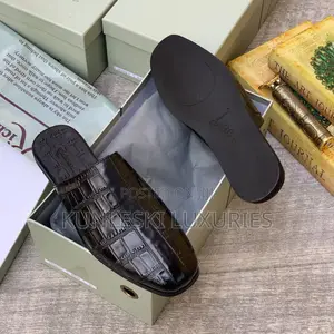 Original Richwanaz Leather Mules Shoes