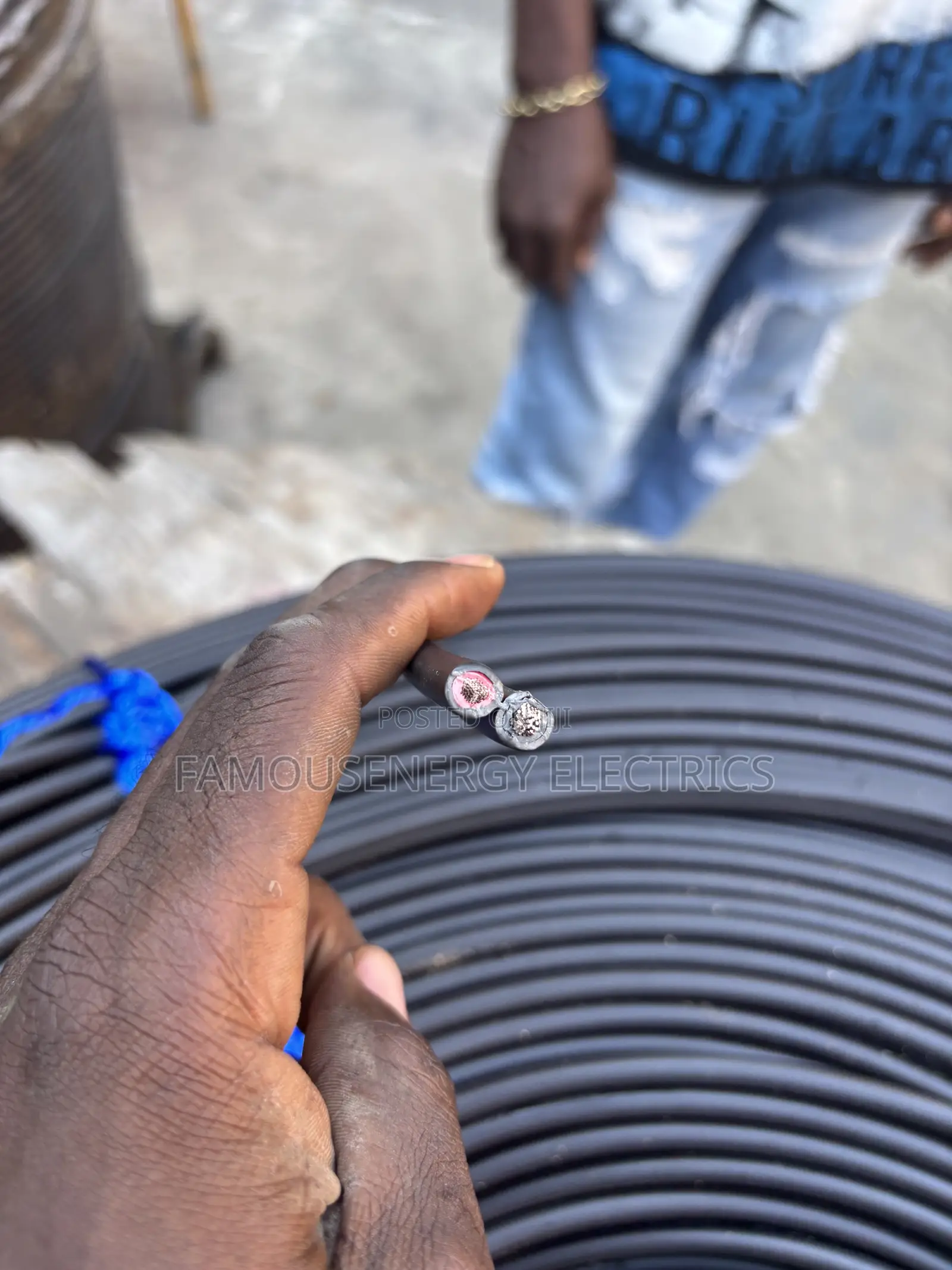 10mmx2core Tinned Copper Pv / Solar Cable