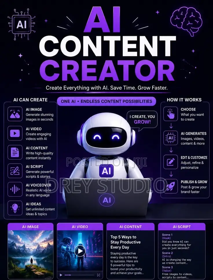 Porfessional Ai Video Content Creation