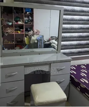 Dresser With Stool