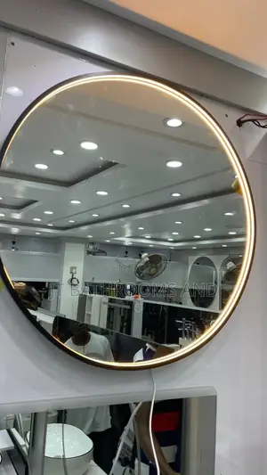 Classic Arc Frame Round Led Mirrors