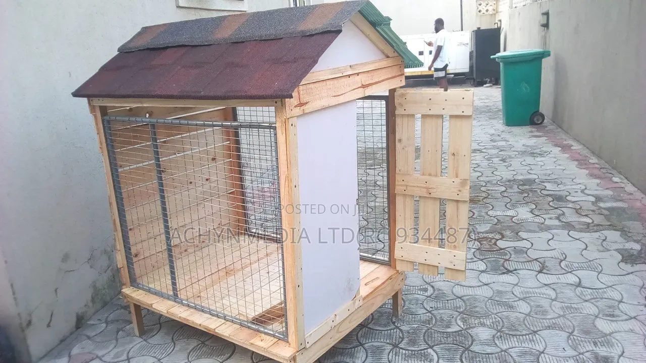 Wooden Iron Dog Chicken Cages