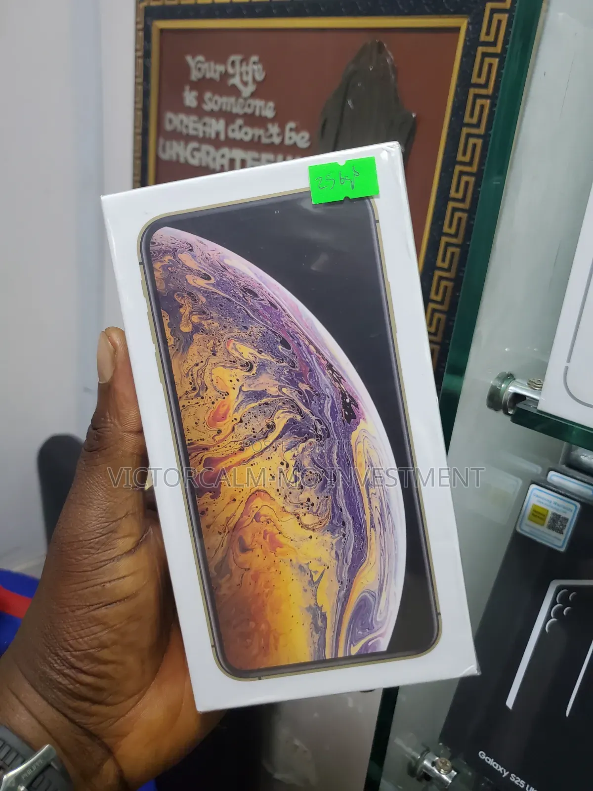 New Apple iPhone XS Max 256 GB Silver