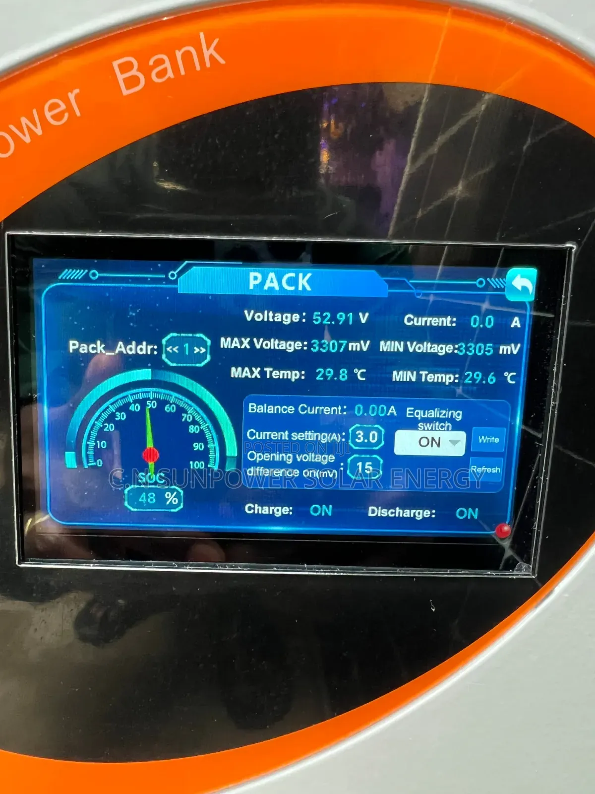 15kwh/48v JSD Solar Lithium-Iron Phosphate Energy Storage Battery
