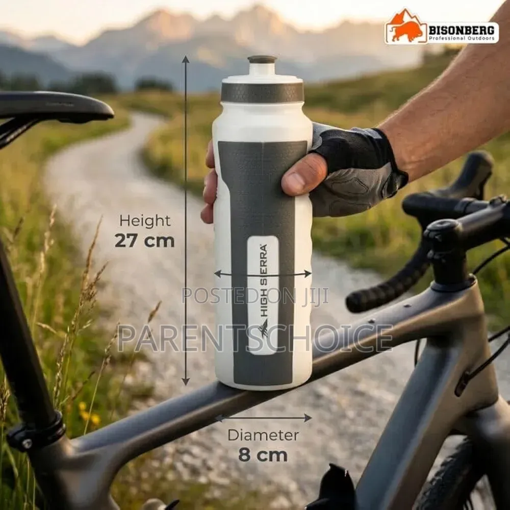 Sports Water Bottle With Push-Pull Spout- 1litre/34oz