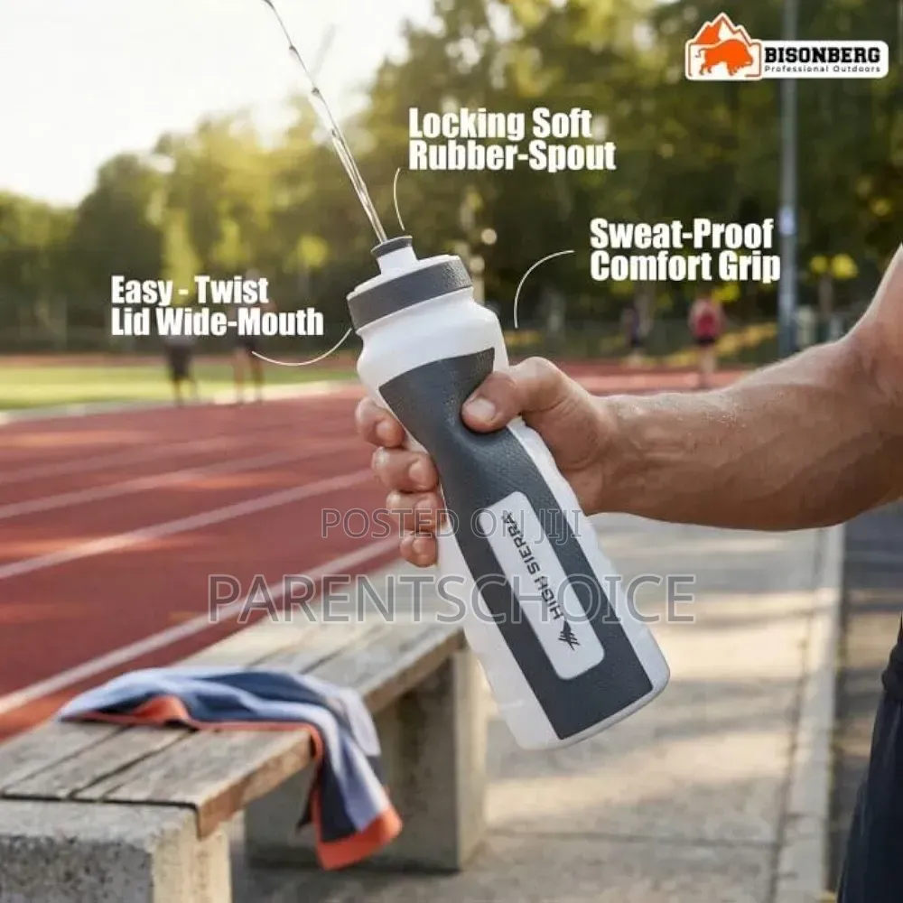 Sports Water Bottle With Push-Pull Spout- 1litre/34oz