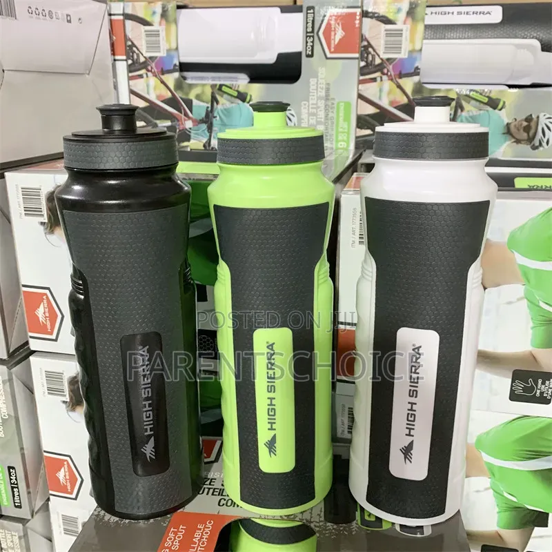 Sports Water Bottle With Push-Pull Spout- 1litre/34oz