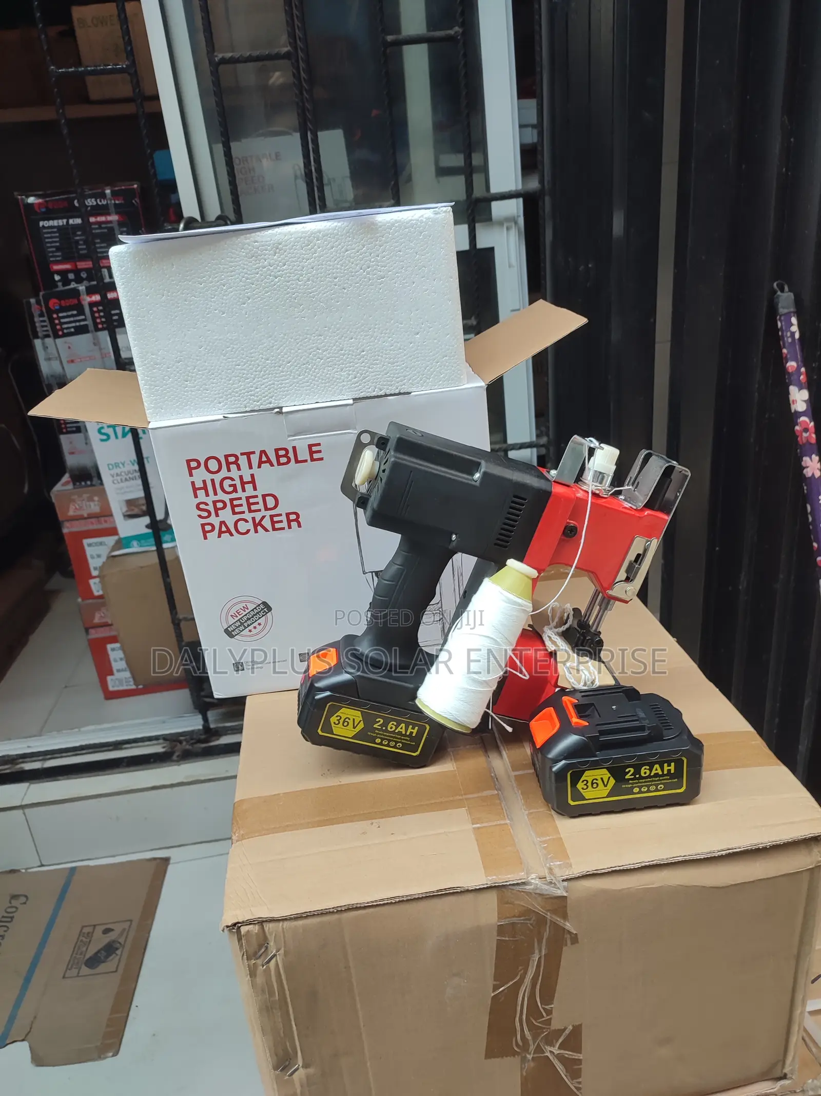 Rechargeable Portable High Speed Bag Closer With Two Batteries