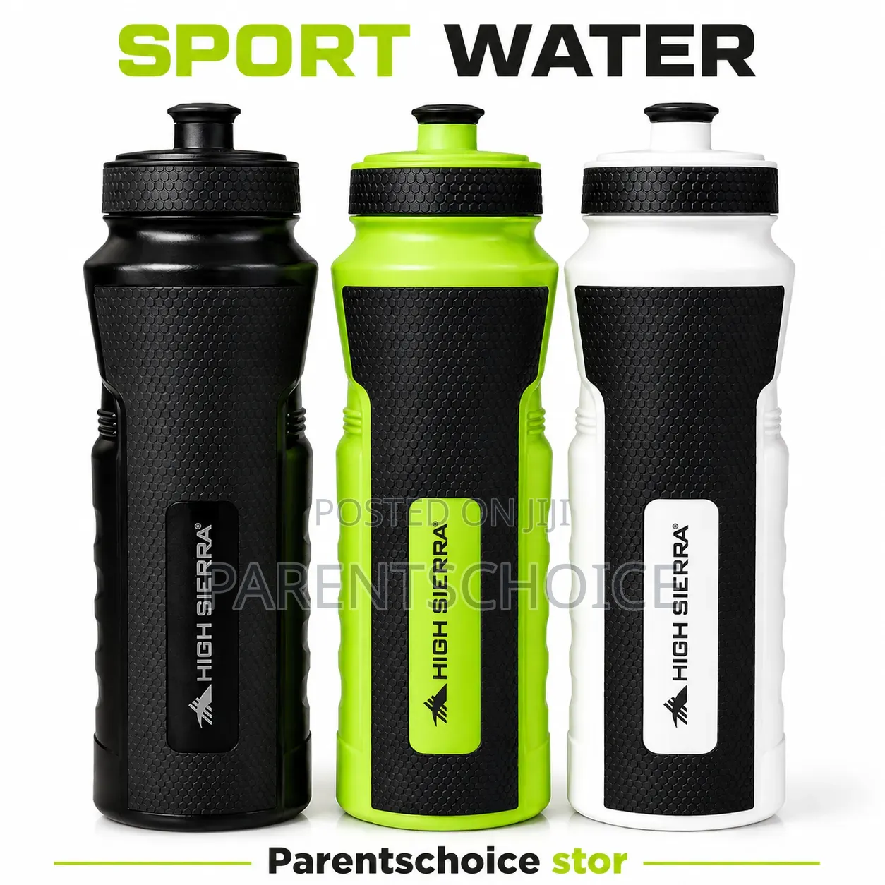 Sports Water Bottle With Push-Pull Spout- 1litre/34oz