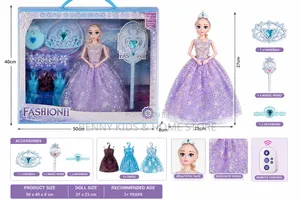 Fashion Princess Doll Gift Set With Accessories