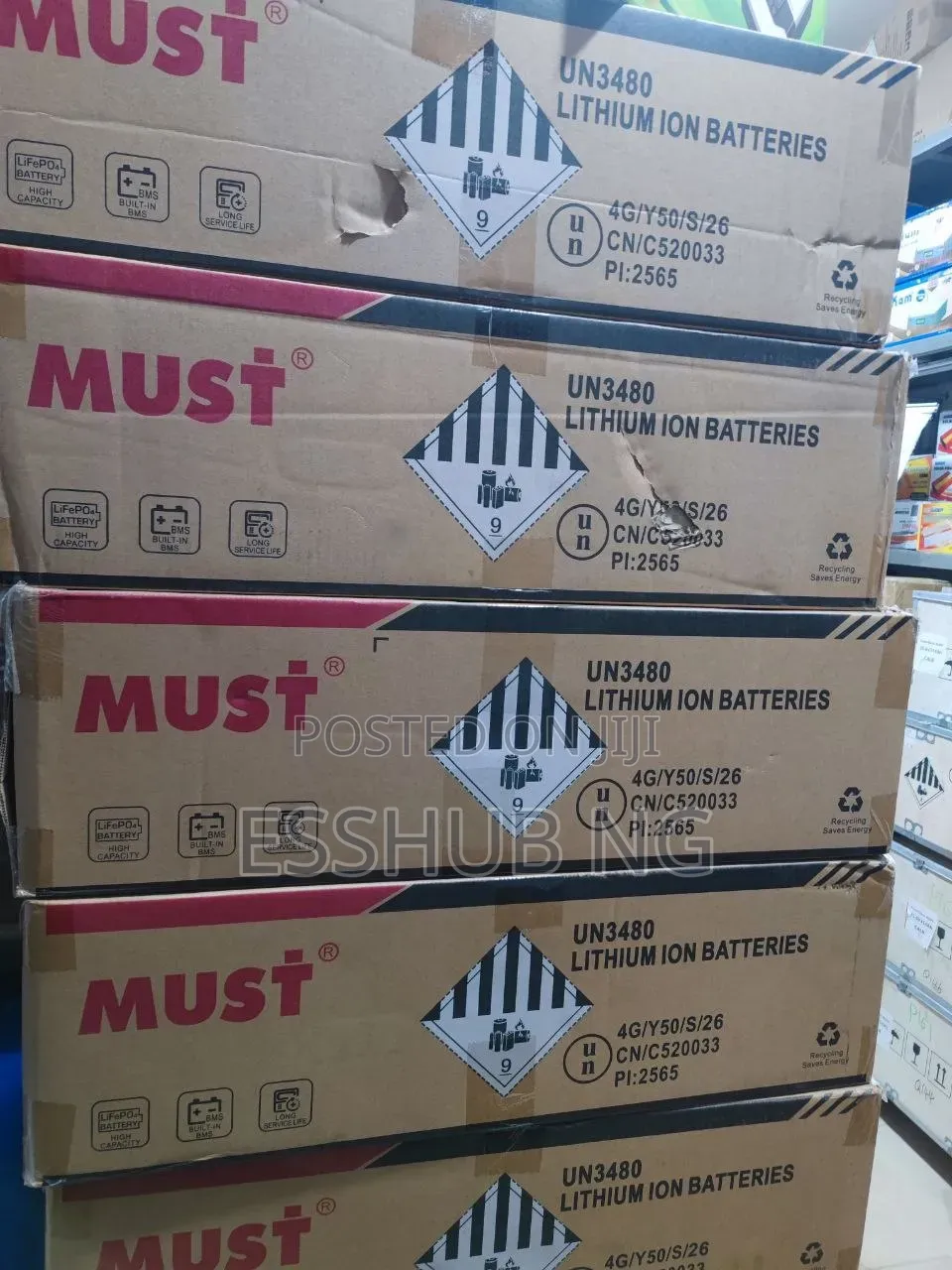 5kwh Must Lithium Battery