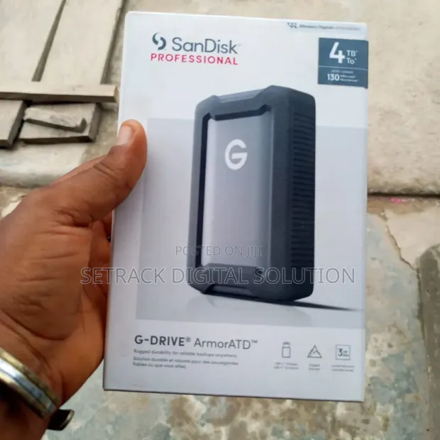 Sandisk Professional 4tb G Drive Usb -C 3.2 External Hard Drive