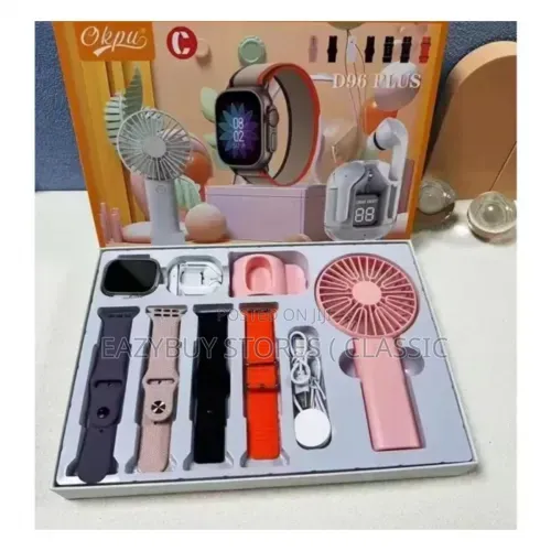 D96 Plus 6 in 1 Smart Watch