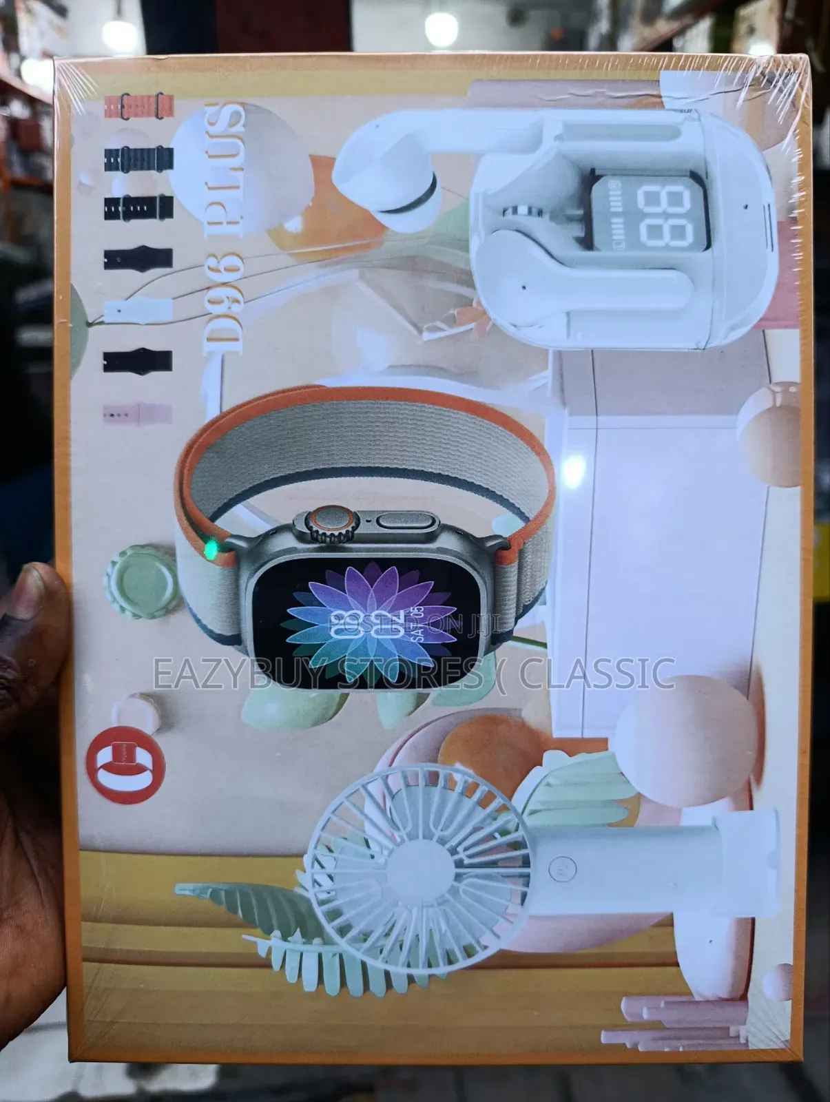 D96 Plus 6 in 1 Smart Watch