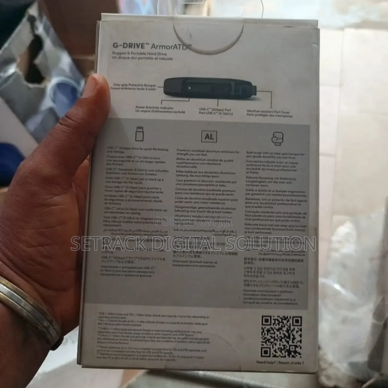 Sandisk Professional 2tb G Drive Usb -C 3.2 External Hard Drive