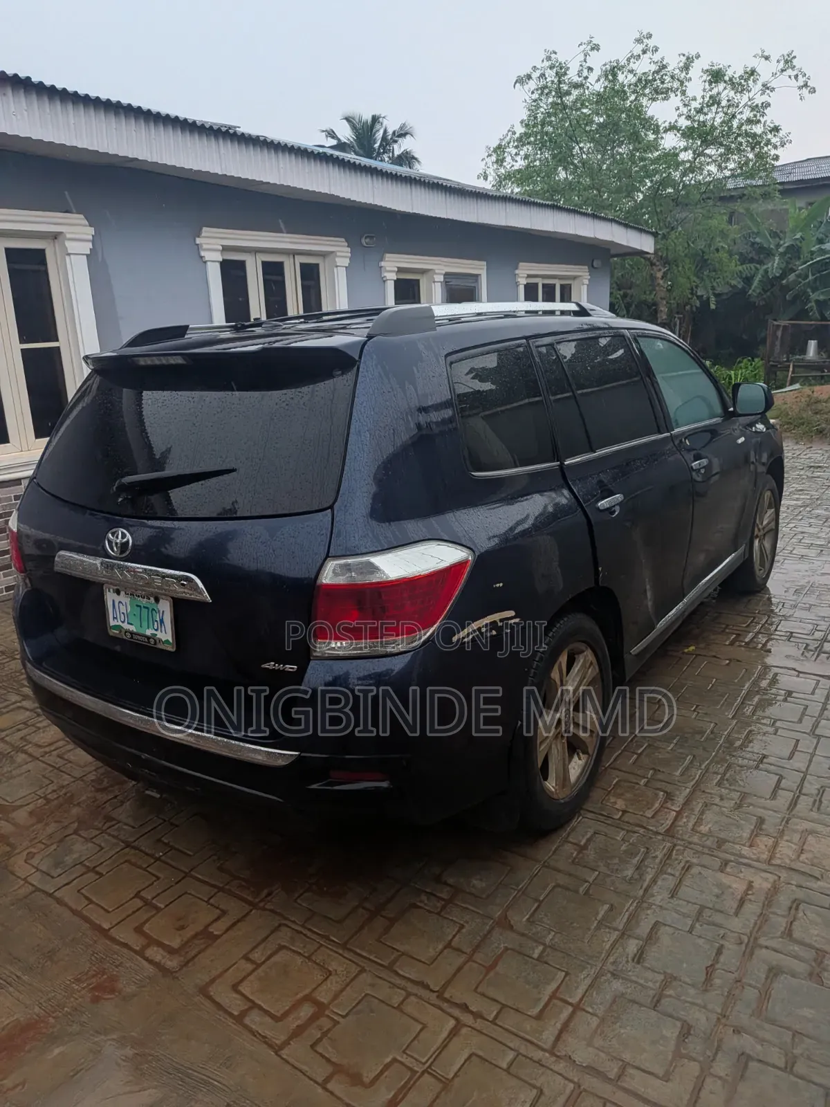 Toyota Highlander 2013 Blue