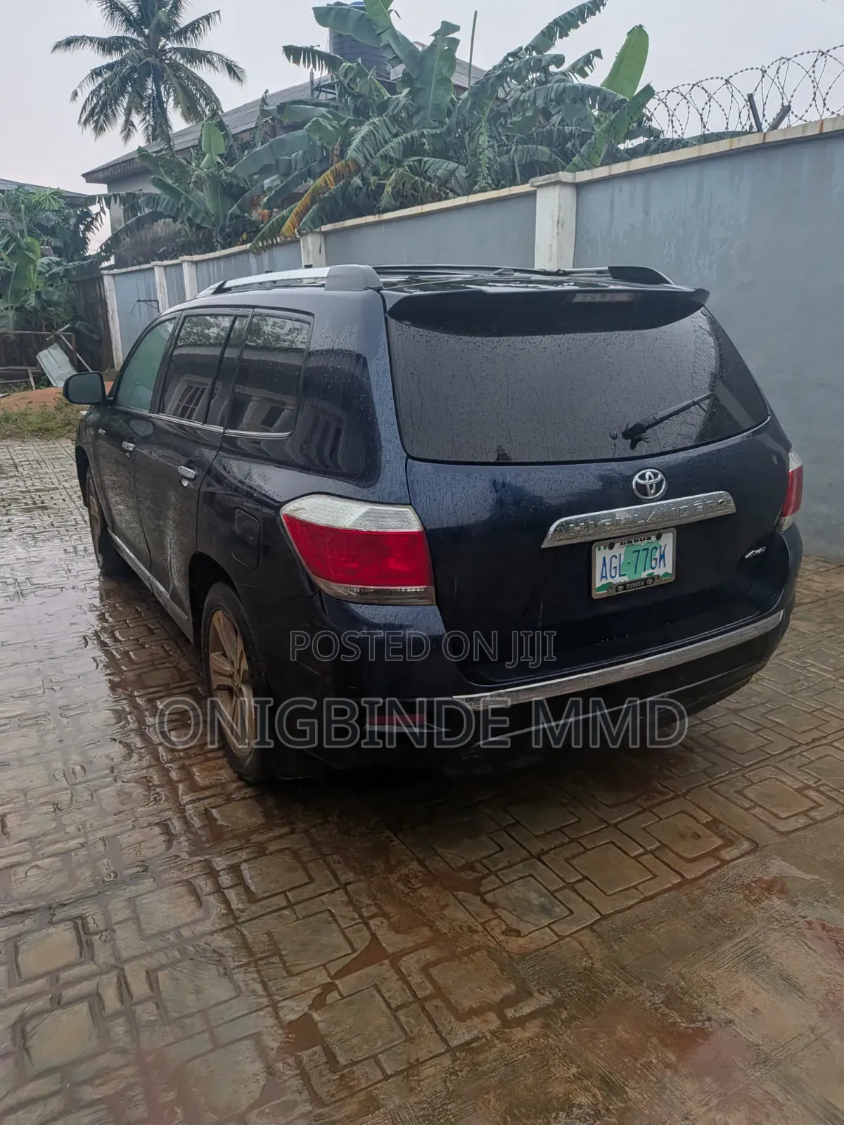Toyota Highlander 2013 Blue