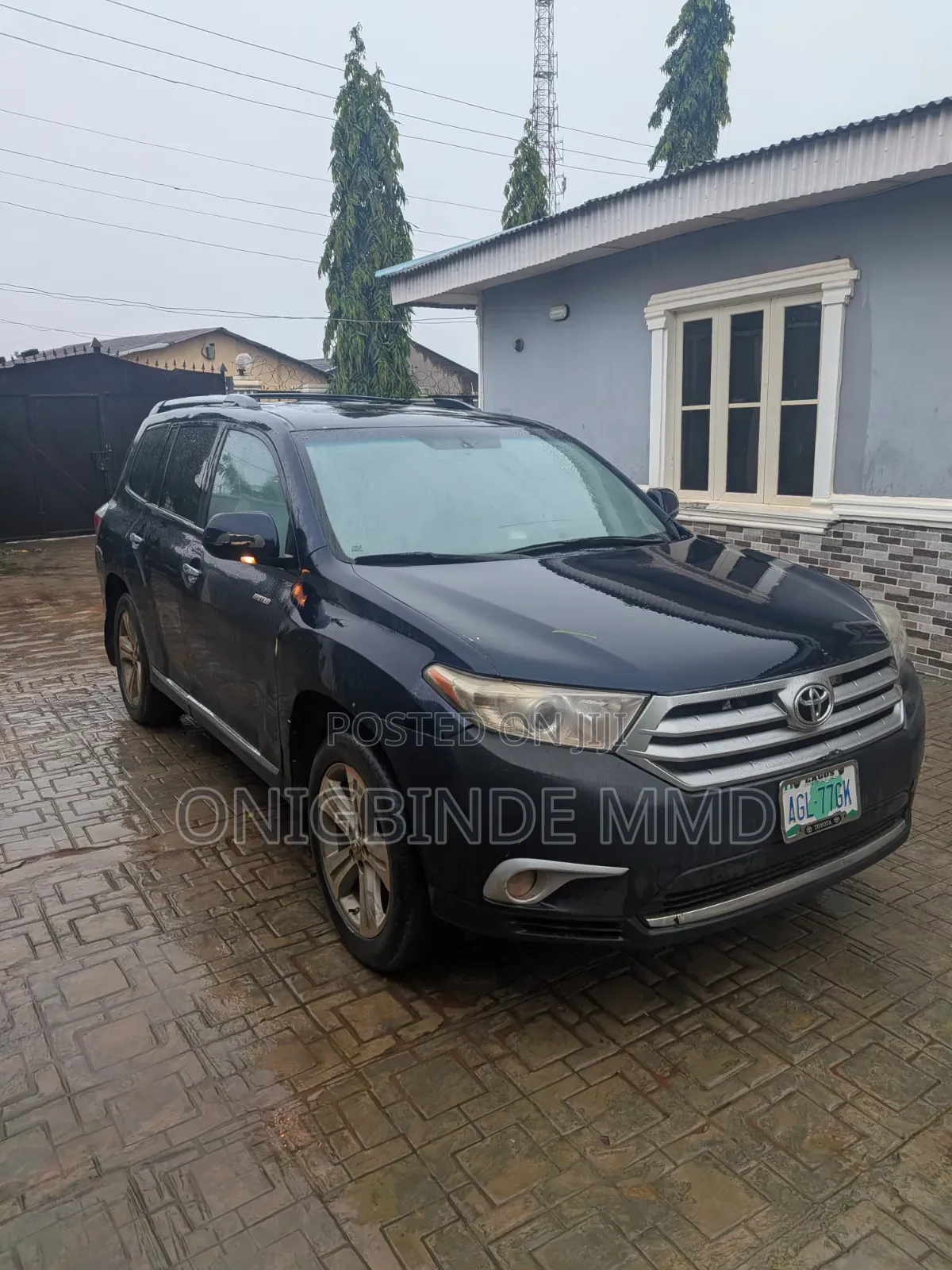 Toyota Highlander 2013 Blue