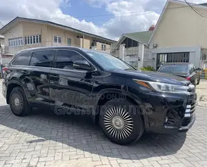 Toyota Highlander Limited V6 4x2 (3.5L 6cyl 6A) 2016 Black