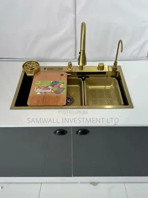 Luxury Gold Handmade Kitchen Sink