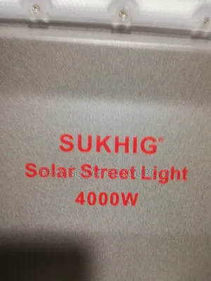 4000w Sukhig Solar Street Light