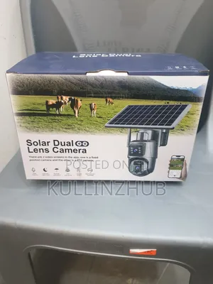 4g Dual Lens Solar Powered PTZ CCTV Camera