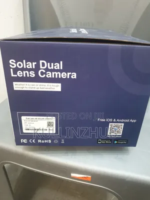 4g Dual Lens Solar Powered PTZ CCTV Camera