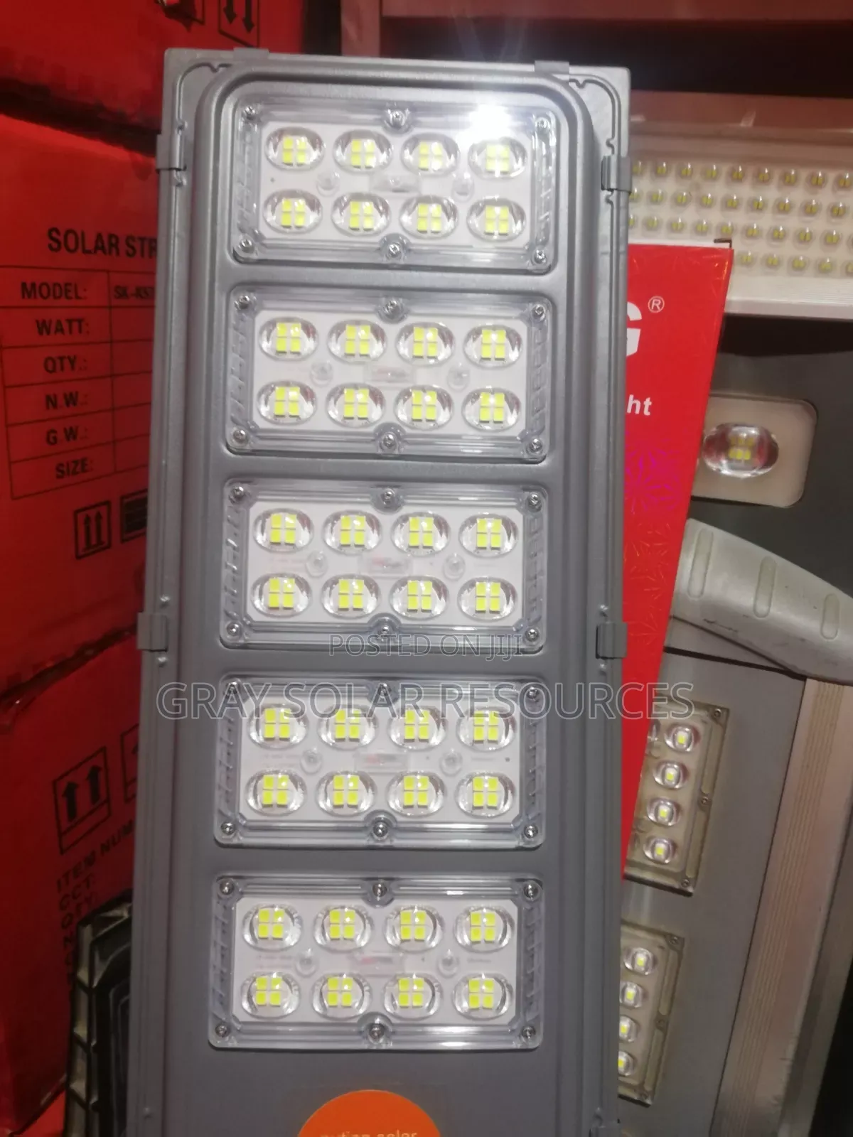 500w Putian Industrial Solar Streetlight