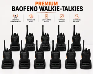 11 Units of Professional Baofeng Walkie Talkie Radio (Bf888s)