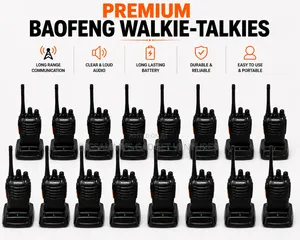 16 Units of Professional Baofeng Walkie Talkie Radio (Bf888s)