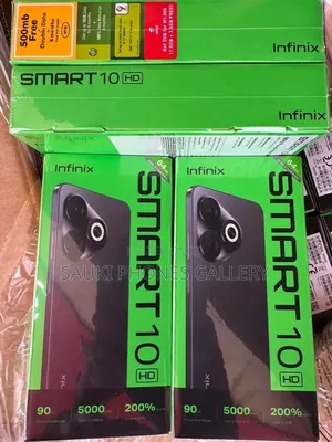 New Infinix Smart 10 64 GB Black