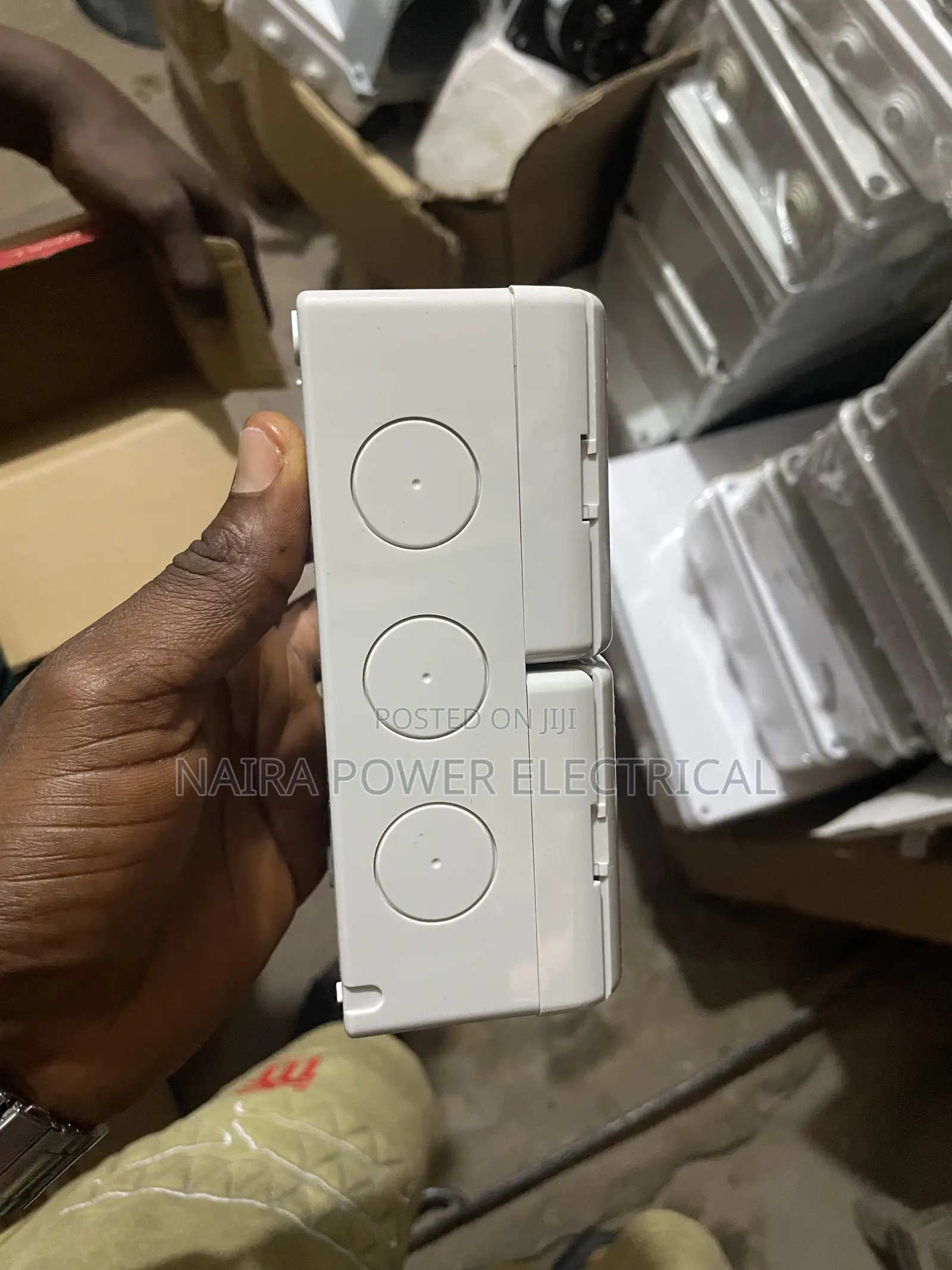 Double Socket Water Proof Outdoor