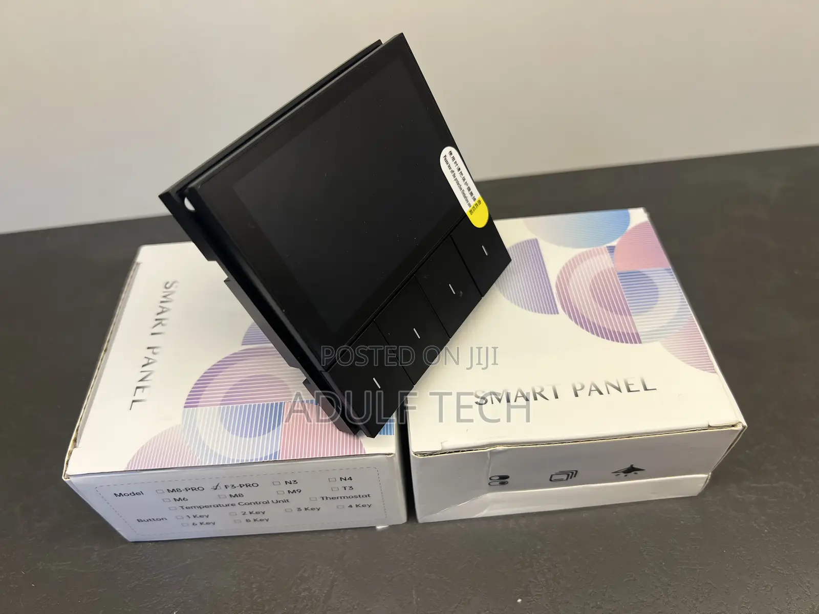 F3 Pro 4-gang Smart Touch Panel Switch – Zigbee 3.0