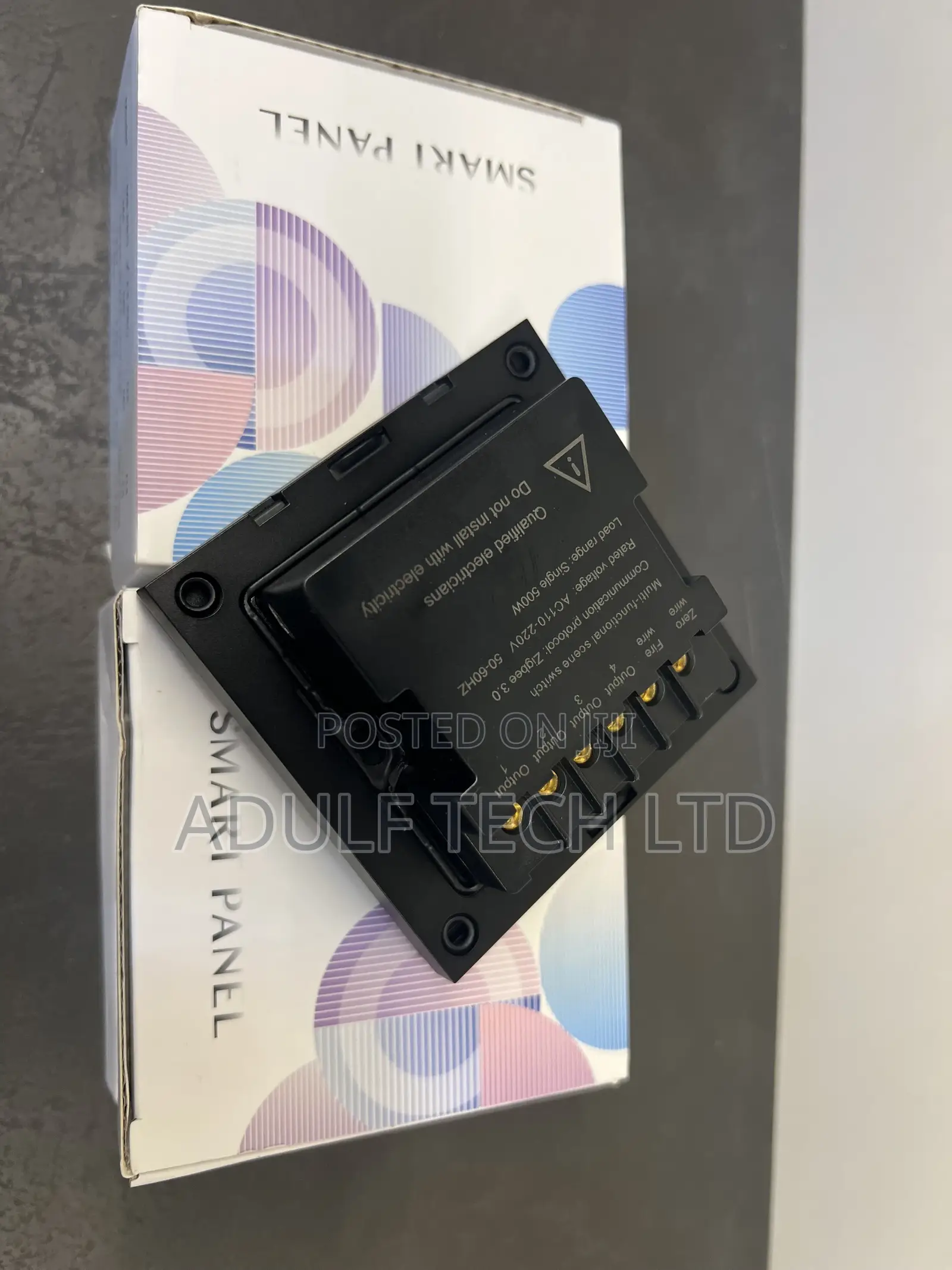 F3 Pro 4-Gang Smart Touch Panel Switch – Zigbee 3.0