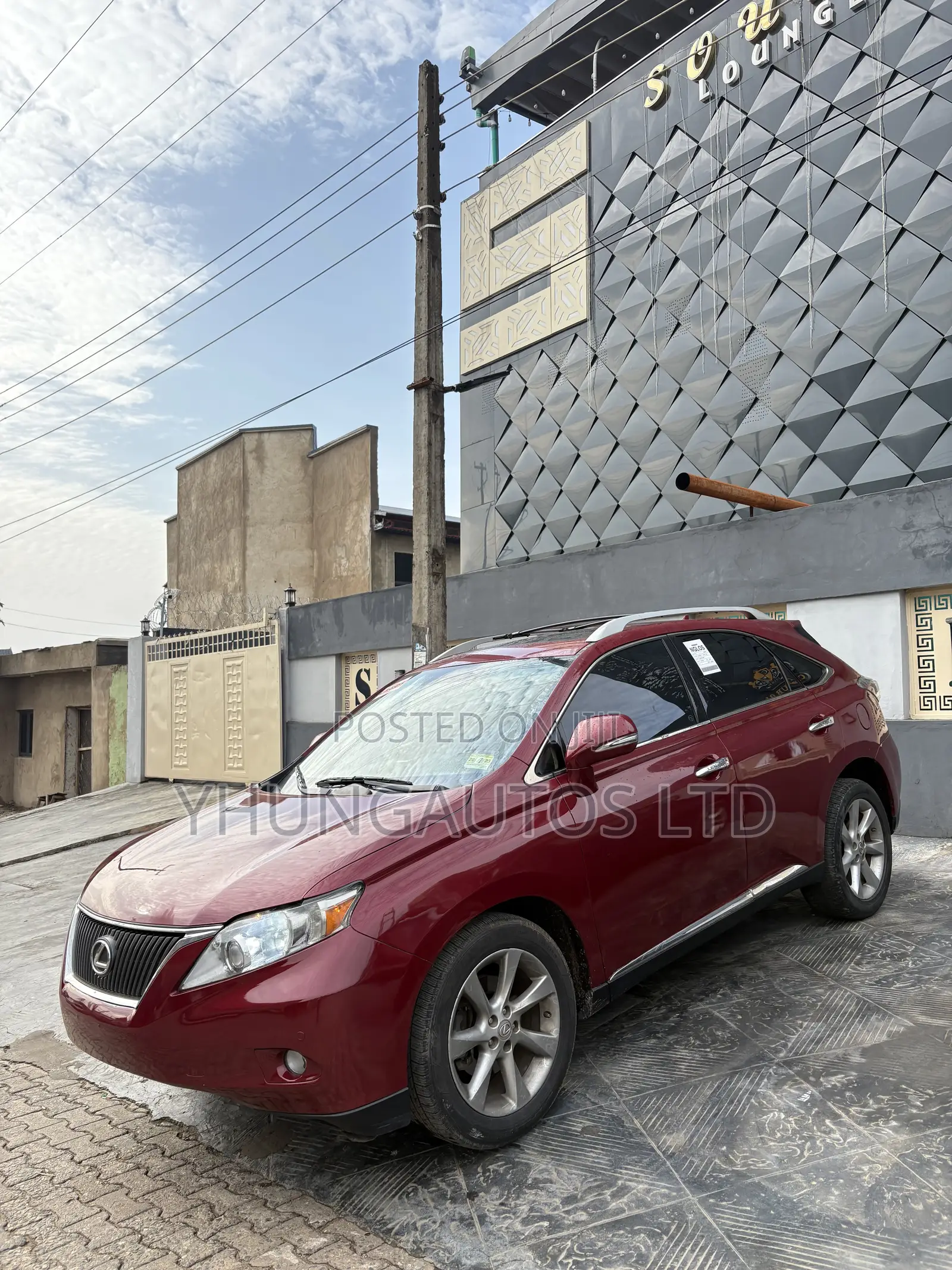 Lexus RX 350 2010 Red