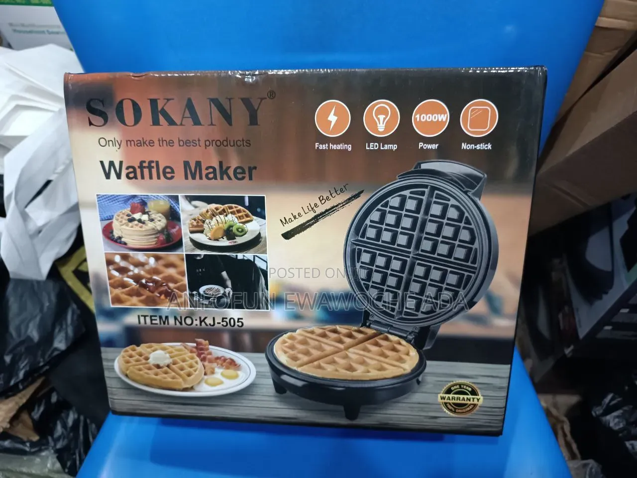 Waffle Maker Kj -505