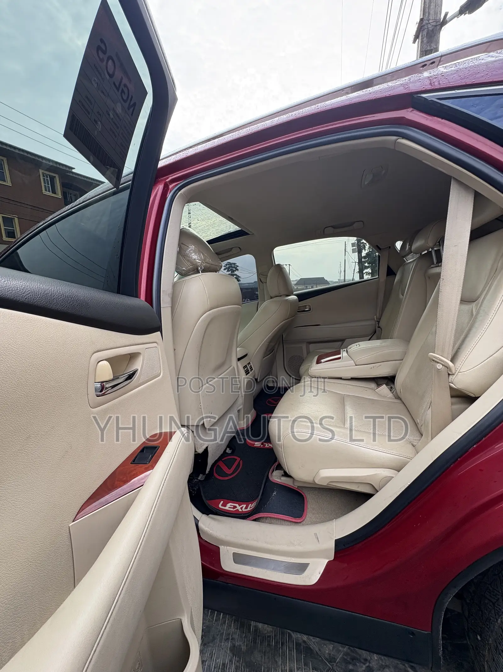 Lexus RX 350 2010 Red