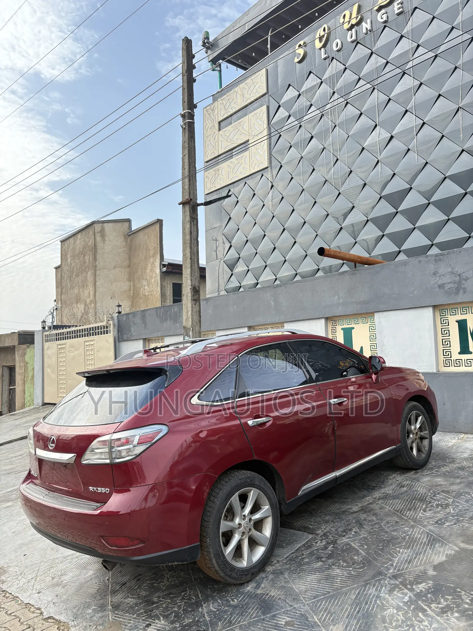 Lexus RX 350 2010 Red